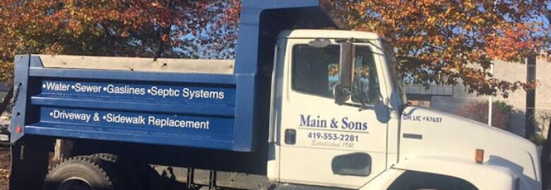 Main & Sons Plumbing, HVAC, Excavating & Septic LLC